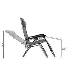 Load image into Gallery viewer, Fovor Zero Gravity Chairs Patio Set of 2 with Pillow and Cup Holder Patio Furniture Outdoor Adjustable Dining Reclining Folding Chairs for Deck Patio Beach Yard
