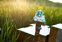 Load image into Gallery viewer, Minecraft Overworld Protector Playset, Accessories and Papercraft Blocks, Creative, Building Toy Set for Kids Ages 6 Years and Older