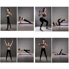 Load image into Gallery viewer, PLEASION Pilates Bar Kit with Resistance Bands, Full Body Exercise Workout Equipment for Home & Gym, Pilates Stick Fitness Bar