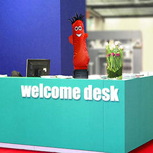 Load image into Gallery viewer, LookOurWay Mini Air Dancers Inflatable Tube Man Set / 29" Waving Inflatable Tube Guy with Blower for Stand Out Advertising (Red)