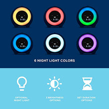 Load image into Gallery viewer, LittleHippo Mella Ready to Rise Children's Trainer, Alarm Clock, Night Light Sleep Sounds Machine (Arctic Blue), Standard