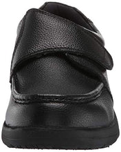 Load image into Gallery viewer, Nunn Bush Men Cam Strap Hook and Loop Casual Loafer Lightweight Slip On, Black Tumbled, 11 X-Wide US