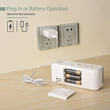 Load image into Gallery viewer, Portable Sound Machines,White Noise Machine with 42 Non Looping Natural Soothing Sounds,Battery or Adapter Charging Options Auto-Off Timer Travel Office Privacy Sound Machine for Adults Baby Kids