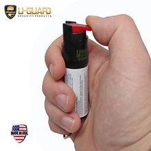Load image into Gallery viewer, Micro Stun Gun Keychain Pepper Spray Self Defense Kit Bundle. Personal Non Lethal Weapons For Women Or Men. High Volt Rechargeable Keychain Stun Gun & Key Ring Max Strength Pepper Defense Spray (PINK)