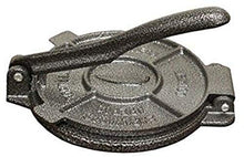 Load image into Gallery viewer, Heavy Gauge Cast Iron Corn And Flour Tortilla Roti Flatbread Press