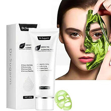 Load image into Gallery viewer, Green Tea Blackhead Mask,Skin Care Remove Acne Mask Natural Healing Clay Gel, Facial Treatment Blackhead Remover Deep Cleansing Mask Peel Off Mask