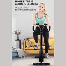 Load image into Gallery viewer, Ship from USA, Indoor Cycling Bike Stationary - Cycle Bike with Comfortable Seat Cushion - Health & Fitness Indoor Cycling Bike -Dual Felt Pad Resistance with Caged Pedals - Adjustable Seat (A)