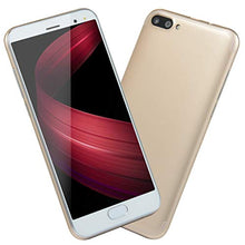Load image into Gallery viewer, Unlocked 5.0 inch Dual HD Dual SIM Camera Smartphone Android 6.0 1G+4G Extended Memory 32G WiFi GPS Call Mobile Phone (Gold)