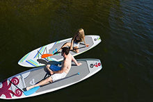 Load image into Gallery viewer, abrazo Inflatable Stand Up Paddle Board – Durable, Thick and Slip Resistant Inflatable Paddle Board with SUP Accessories, Includes Patch Repair Kit, Hand Pump, Ankle Cuff and Leash, and SUP Carry Bag