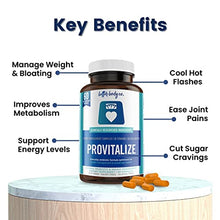 Load image into Gallery viewer, Original Provitalize | Natural Menopause Probiotics for Weight Gain, Hot Flashes, Night Sweats, Low Energy, Mood Swings, Gut Health. Unique Probiotics Formula
