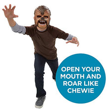 Load image into Gallery viewer, Star Wars Movie Roaring Chewbacca Wookiee Sounds Mask, Funny GRAAAAWR Noises, Sound Effects, Ages 5 and up, Brown (Amazon Exclusive)