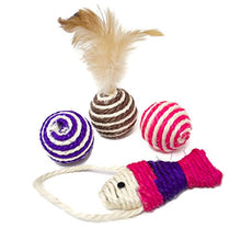 Load image into Gallery viewer, Youngever 24 Cat Toys Kitten Toys Assortments, 2 Way Tunnel, Cat Feather Teaser - Wand Interactive Feather Toy Fluffy Mouse, Crinkle Balls for Cat, Puppy, Kitty, Kitten
