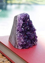 Load image into Gallery viewer, Natural Amethyst (2 lb to 3 lb) Crystal Clusters Stone from Uruguay Raw Geode Quartz - Deep Purple Color
