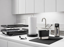 Load image into Gallery viewer, KOHLER Kitchen Pot and Pan Dish Scraper, Silicone and Nylon, Heat Resistant, White and Charcoal