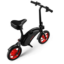 Load image into Gallery viewer, Jetson Bolt Folding Electric Bike, Black - with LCD Display, Lightweight & Portable with Carrying Handle, Travel Up to 15 Miles, Max Speed Up to 15.5 MPH