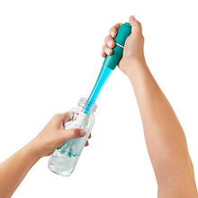 Load image into Gallery viewer, OXO Tot Soap Dispensing Bottle Brush with Stand, Teal