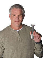 Load image into Gallery viewer, MicroTouch SOLO Titanium, Rechargeable Beard & Body Razor that Trims, Edges, Shaves, and Grooms