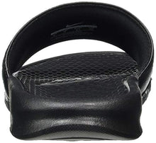 Load image into Gallery viewer, Nike Men's Benassi Just Do It Athletic Sandal, Black/White Noir/Blanc, 10.0 Regular US
