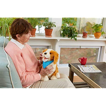 Load image into Gallery viewer, JOY FOR ALL - Freckled Pup - Brown and White Soft-Touch Coat - Realistic and Lifelike Interactive Companion Pets