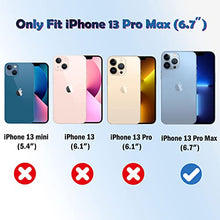 Load image into Gallery viewer, QHOHQ 3 Pack Screen Protector Compatible for iPhone 13 Pro Max 6.7" with 3 Pack Camera Lens Protector, Ultra HD Full Screen Tempered Glass, 9H Hardness, Scratch Resistant, Easy Install - Case Friendly