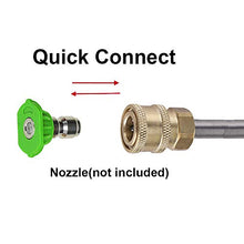Load image into Gallery viewer, RIDGE WASHER Pressure Washer Extension Wand, 17 Inch Stainless Steel 1/4 Inch Quick Connect Power Washer Lance, 2 Pack