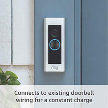 Load image into Gallery viewer, Certified Refurbished Ring Video Doorbell Pro, with HD Video, Motion Activated Alerts, Easy Installation (existing doorbell wiring required)