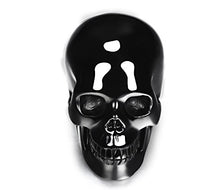 Load image into Gallery viewer, Skullis 2.0" Black Obsidian Crystal Skull, Hand Carved Gemstone Fine Art Sculpture, Reiki Healing Stone Statue.