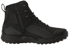 Load image into Gallery viewer, Under Armour Men's Valsetz RTS 1.5 Side Zip Military and Tactical Boot, Black (001)/Black, 10.5