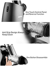 Load image into Gallery viewer, JOYOUNG Juicer Machines with Upgraded Ceramic Auger Masticating Juicer Higher Juice Yield, Slow Juicer 3 inches Large Feed Chute BPA Free Easy to Clean