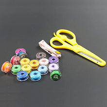 Load image into Gallery viewer, Hekisn Sewing Machine and Embroidery Bobbins, SA156 Bobbins for Brother, Class 15 Transparent Sewing Bobbins (30 Pack)