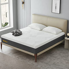 Load image into Gallery viewer, Molblly 12 Inches Queen Size Mattress, Gel Memory Foam Mattress in a Box, Back Pain Relief & Cool Bed,10-Year Support Mattress, Ultimate Motion Isolation, Fiberglass Free, Premium Queen Bed