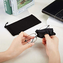 Load image into Gallery viewer, 25 Pieces Microfiber Case Pouch Bag Glasses Sunglasses Case Soft Pouch with Eyeglass Cleaning Cloth (Multicolor 1)