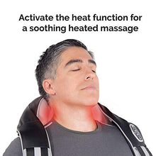 Load image into Gallery viewer, TruMedic InstaShiatsu+ Neck, Back, and Shoulder Massager with Heat - 3 Massage Speeds, Cordless & Rechargeable, Use at Home & Office for Full Body Shiatsu Relaxation (IS-3000PRO)