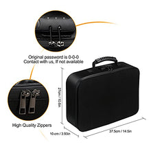 Load image into Gallery viewer, Fireproof Document Bag, Water-Resistant File Bag with Lock for Important Documents Organizer, Portable Storage Safe Bag for Travel Home Office and Files Certificates, Gift for Women and Men (Black)