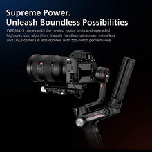 Load image into Gallery viewer, Zhiyun Weebill S 3-Axis Handheld Gimbal Stabilizer for Mirrorless and DSLR Camera for Canon 5DIV 5DIII EOS R Sony A7M3 A7R3 A7 III A9 Panasonic S1 GH5s Nikon Z6,Improved Motor Than weebill lab