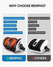 Load image into Gallery viewer, Foot Massager Machine, RENPHO Shiatsu Foot and Calf Massager with Heat and Remote, Deep Kneading and Rolling Calf and Leg Massage with Handle, for Home and Office Use, Fits up to US Men Feet Size 14