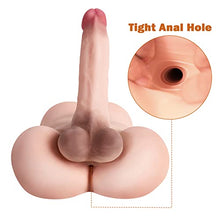 Load image into Gallery viewer, Male Torso Sex Doll for Women with Flexible Realistic Dildo and Balls, Toys Couple Adult Toys Love Doll with Tight Anal Hole and Flat Base Unisex Masturbation Sex Toys for Women Couple (6.2LB)