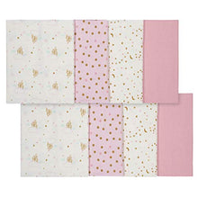 Load image into Gallery viewer, Unknown baby girls 8-pack 8 Pack Flannel Burp Cloth, Castle, One Size US