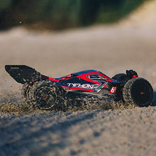 Load image into Gallery viewer, ARRMA RC Car 1/8 Typhon 6S V5 4WD BLX Buggy with Spektrum Firma RTR (Ready-to-Run), Black and Red, ARA8606V5