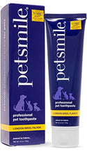 Load image into Gallery viewer, Petsmile Professional Whitening Dog Toothpaste | VOHC Approved Flavored Pet Toothpaste with Plaque Control | Human-Grade Ingredients Clean Teeth & Improves Dental Health (London Broil, 4.2 Oz)