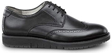 Load image into Gallery viewer, SR Max Durham, Men's, Black, Wingtip Dress Style Soft Toe Slip Resistant Work Shoe (7.0 M)