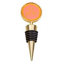 Load image into Gallery viewer, Karma Gifts Gold Rush Wine Stopper, Flamingo