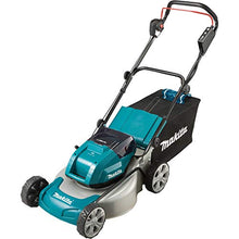 Load image into Gallery viewer, Makita XML03CM1 36V (18V X2) LXT® Brushless 18" Lawn Mower Kit with 4 Batteries
