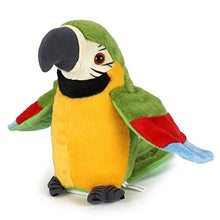 Load image into Gallery viewer, Upgrade Newest Talking Parrot - Repeats What You Say With Cute Voice - Electronic Pet Talking Plush Toy Parrot for Child Kids gift Party Toys