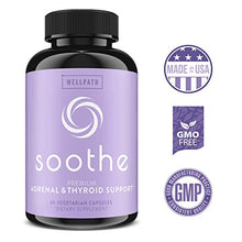 Load image into Gallery viewer, Soothe Thyroid Support and Adrenal Support Supplement - 2 in 1 Natural Formula to Support Energy, Metabolism, Adrenal Fatigue Response, Stress Response, and Cortisol Balance