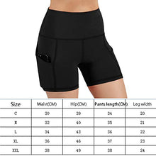 Load image into Gallery viewer, Lounge Sets for Women Shorts Summer,Yoga Pants High Waist Workout Yoga Running Compression Exercise Shorts Side Pockets 3 Pcs (Small)