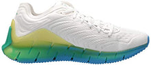 Load image into Gallery viewer, Reebok unisex-adult Zig Kinetica ReeCycle, white/horizon blue/chartreuse, 8.5 M US