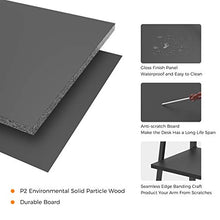 Load image into Gallery viewer, DESIGNA Folding Computer Desk, 33 inch Writing Desk, Folding Student Desk for Home Office, Fold Up Gaming Desk Wood Small Office Table for Teen Working & Crafting, Black