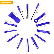 Load image into Gallery viewer, GOOACC - GRC-49 19Pcs Trim Removal Tool Set & Clip Plier Upholstery Remover Nylon Car Panel Removal Set with Portable Storage Bag