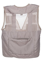 Load image into Gallery viewer, Humvee HMV-VC-K-XL X-Large Nylon Combat Vest with Safety Zipper, Khaki